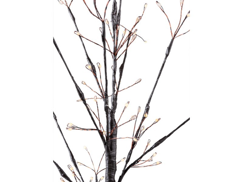 Světelný strom LED, hnědý, 120 cm, venkovní