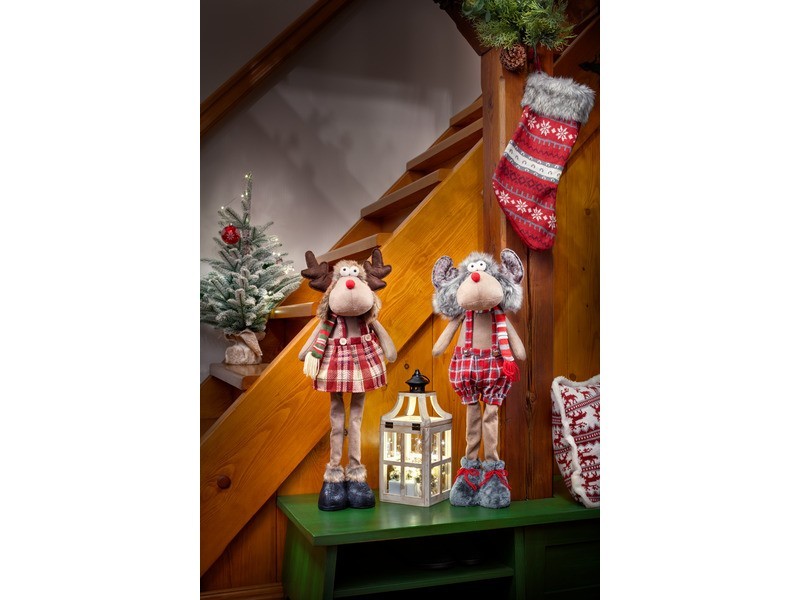 Stojaci sob látkový, 60cm