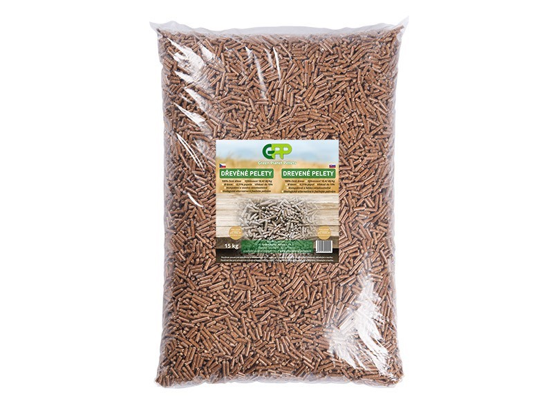 Pelety drevené 15 kg