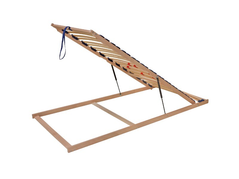 Lamelový rošt Zyroflex s nožným výklopom (90x200 cm) - foto 1 Lamelový rošt Zyroflex s nožním výklopem 140x200 cm