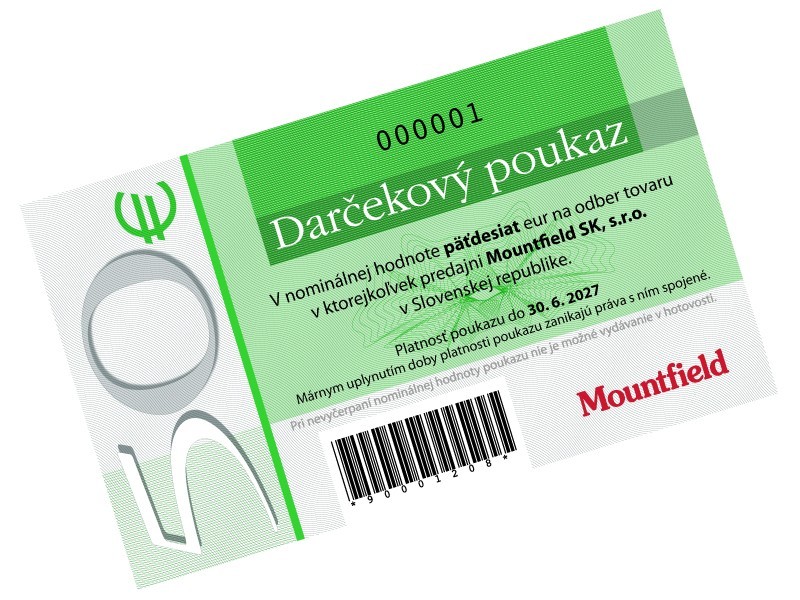 SK Darčekový poukaz - 50 €/2026