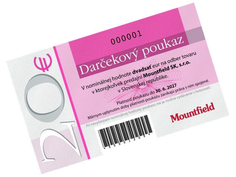SK Darčekový poukaz - 20 €/2026