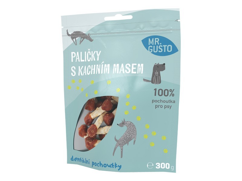 Mr.Gusto paličky s kačacím mäsom 300g
