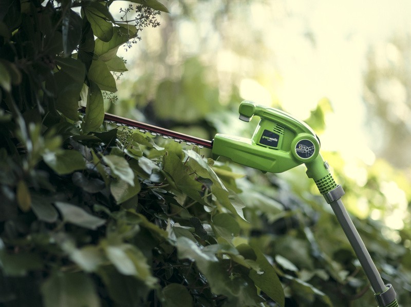 Aku tel. plotové nůžky Greenworks G40PH51 40V - foto 2