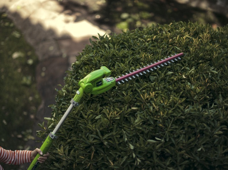 Aku tel. plotové nůžky Greenworks G40PH51 40V - foto 3