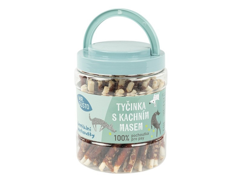 Mr.Gusto tyčinka s kačacím mäsom 600g