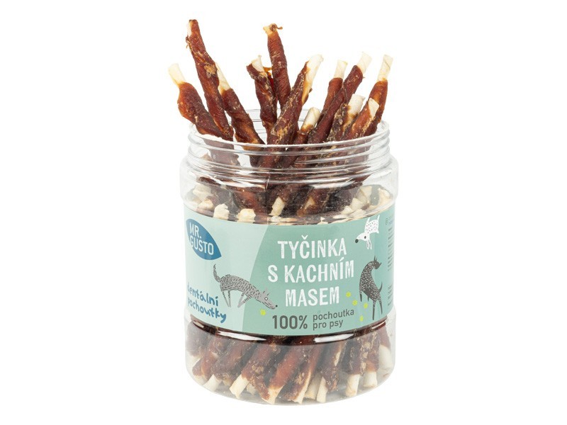 Mr.Gusto tyčinka s kačacím mäsom 600g