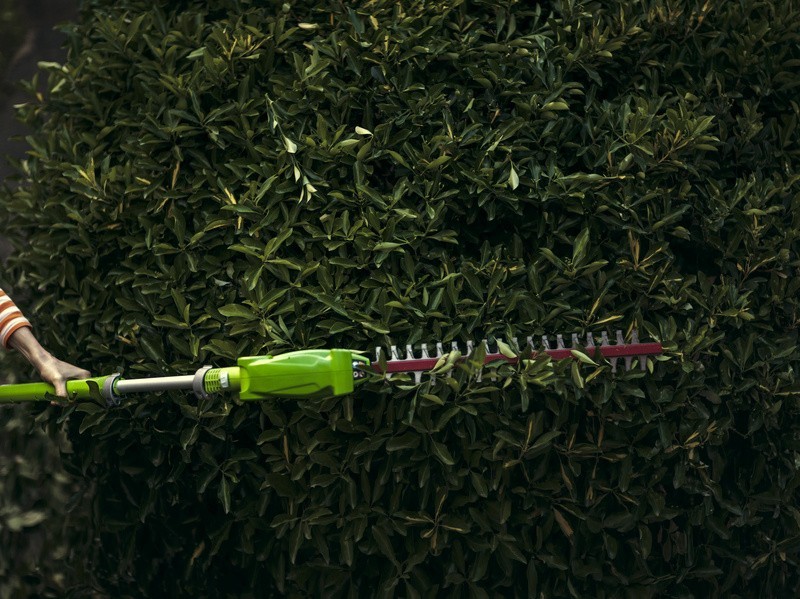 Aku tel. plotové nůžky Greenworks G40PH51 40V - foto 4