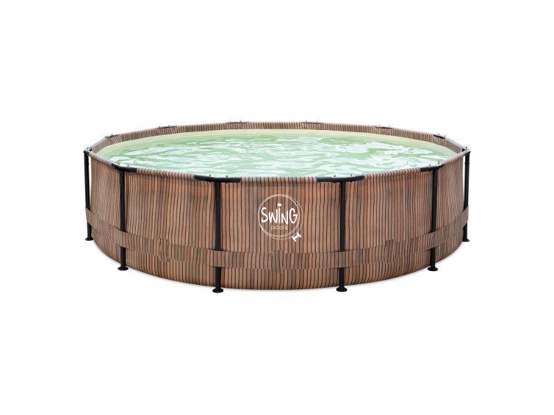 Swing FRAME TEAK 3,05x1,07M + Skimmer mount