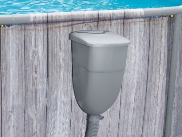 Swing FRAME GreyWood 3,66x1,07M + Skimmer mount