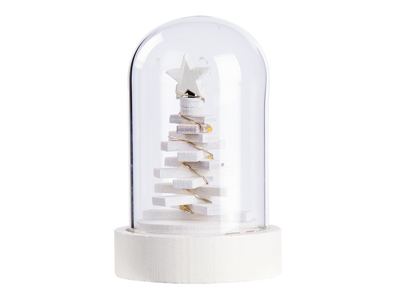 LED dekorace zimní krajina 8,5cm, různé druhy