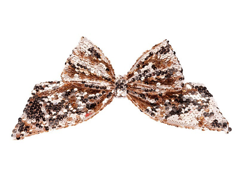 Mašle zlatá, 16x17 cm