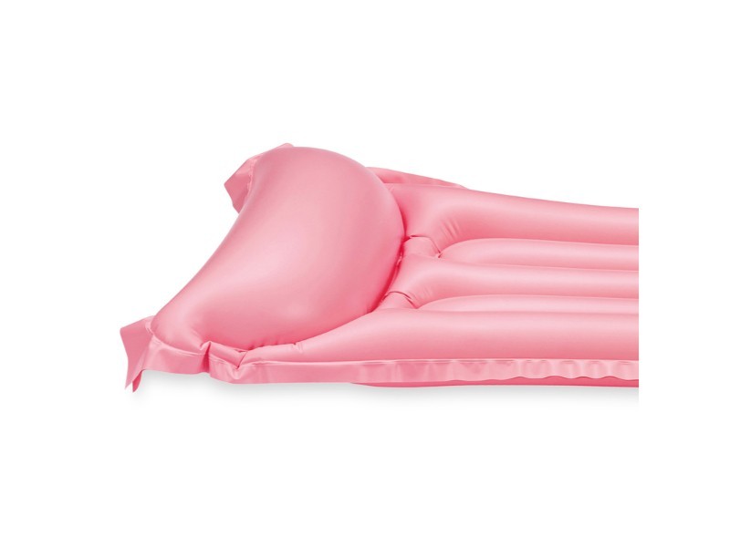 Nafukovací lehátko do vody starorůžové 168x61x23cm
