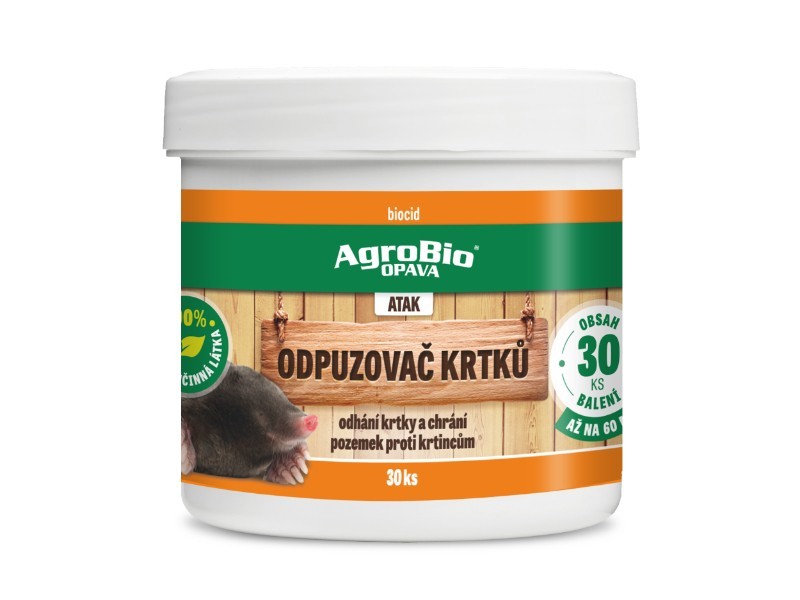 ATAK - Odpuzovač krtků - 30 ks