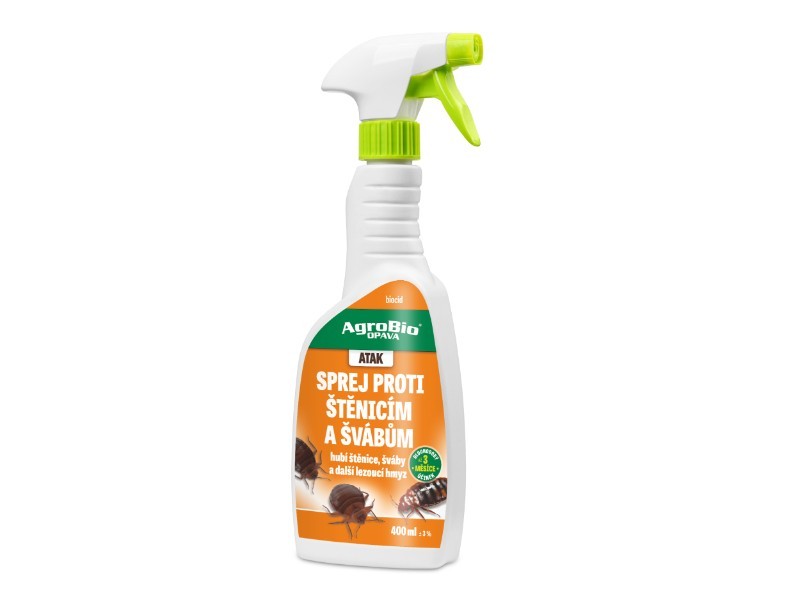 ATAK - Sprej proti štěnicím a švábům - 400 ml/R
