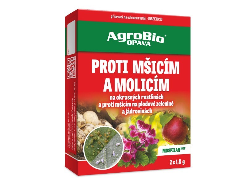 PROTI mšicím a molicím (Mospilan 20 SP) - 2x1,8 g