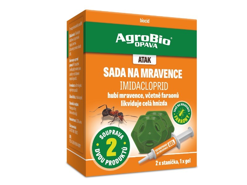 ATAK - Nástraha na mravence Imidacloprid - sada - 2+1 ks