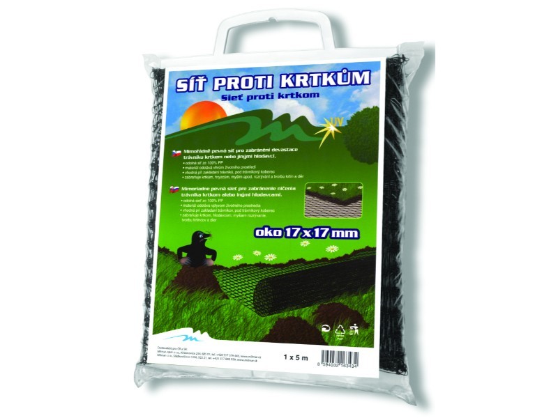 Síť proti krtkům 1x5m