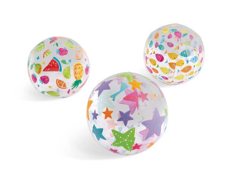 Nafukovací míč Lively print 51cm
