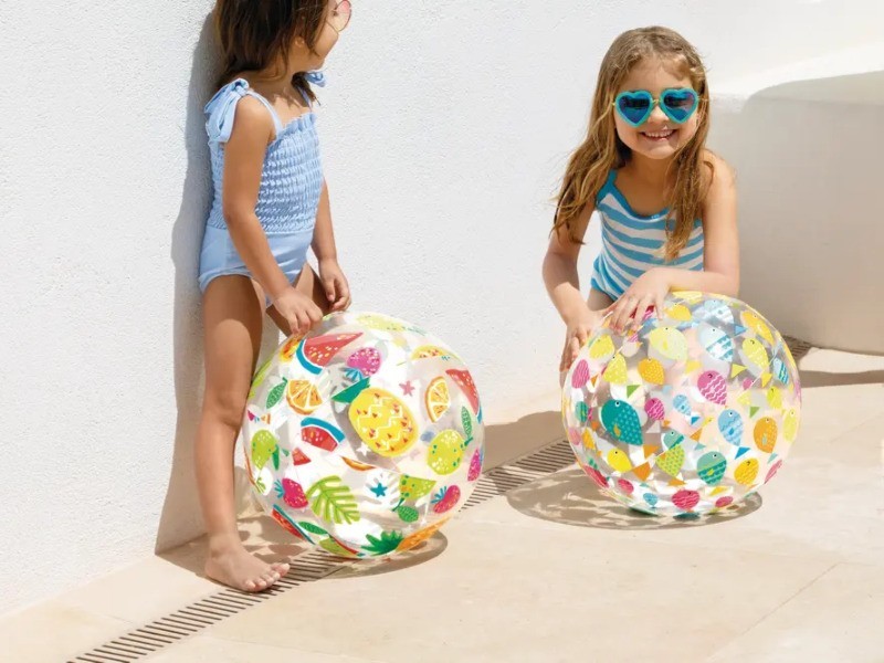 Nafukovací míč Lively print 51cm