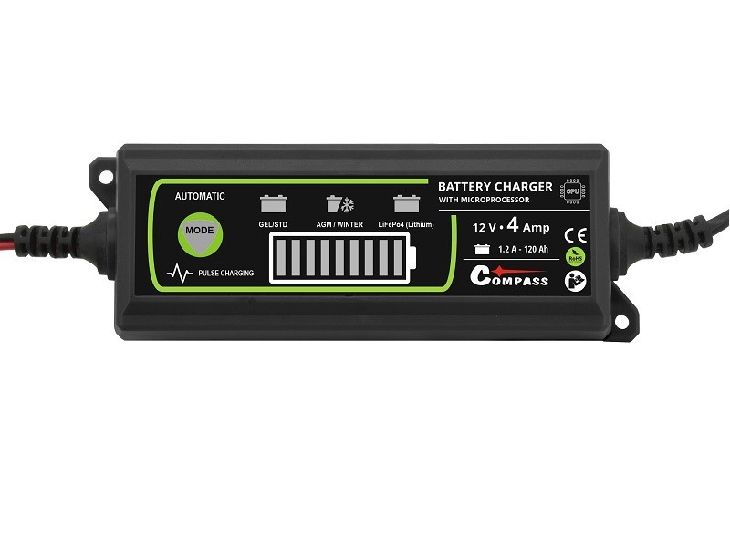 Nabíječka Pb/GEL 4A, 12 V max 120Ah