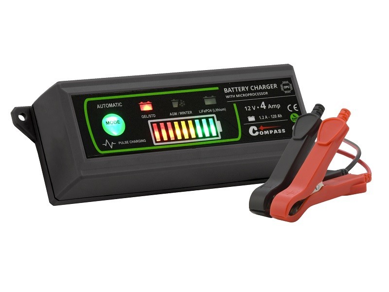 Nabíječka Pb/GEL 4A, 12 V max 120Ah