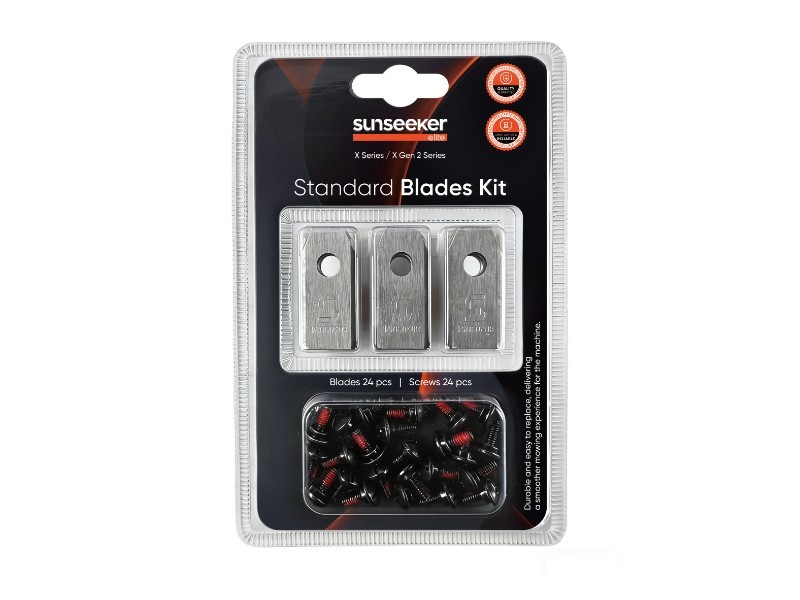 Set náhradních nožů a šroubů 24+24 ks