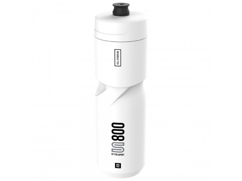 Fľaša Polisport S800, biela, 800 ml - foto 1