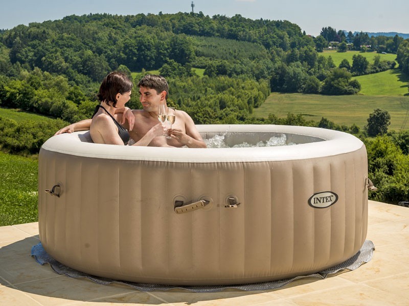 Nafukovacia vírivka PureSpa Bubble HWS 800, sahara