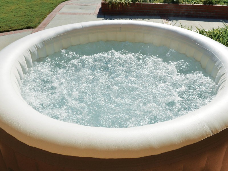 Nafukovacia vírivka PureSpa Bubble HWS 800, sahara