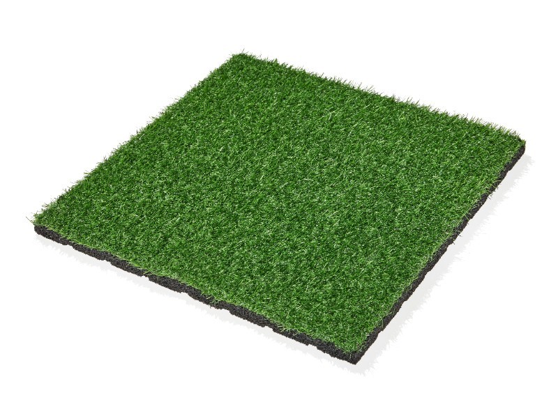 Gumová dlažba MAX3, umelá tráva 500x500x25mm - foto 1