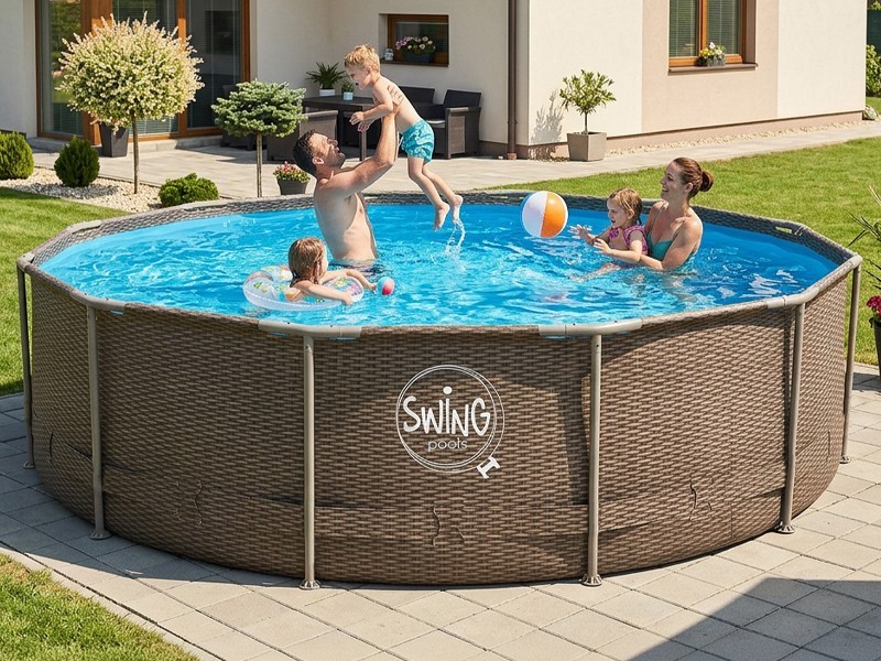 Bazén SWING  Frame Ratan 3,66x0,91