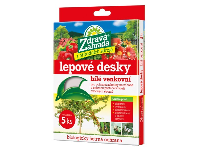 Bílé lepové desky - exteriérové 5ks - foto 1