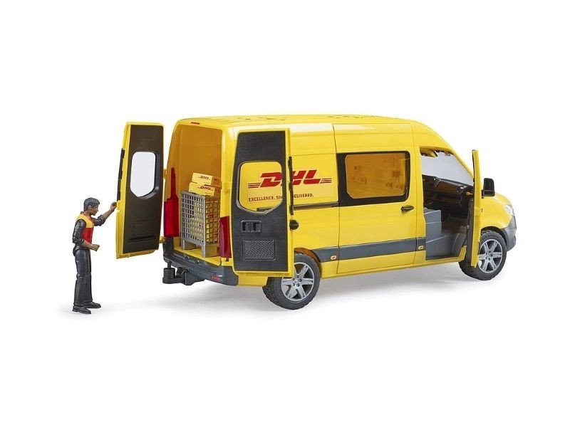 Bruder 2671 - MB Sprinter DHL s řidičem a příslušenstvím - foto 2