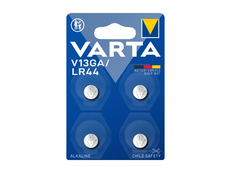 Batérie Varta LR44, 4pack - foto 1