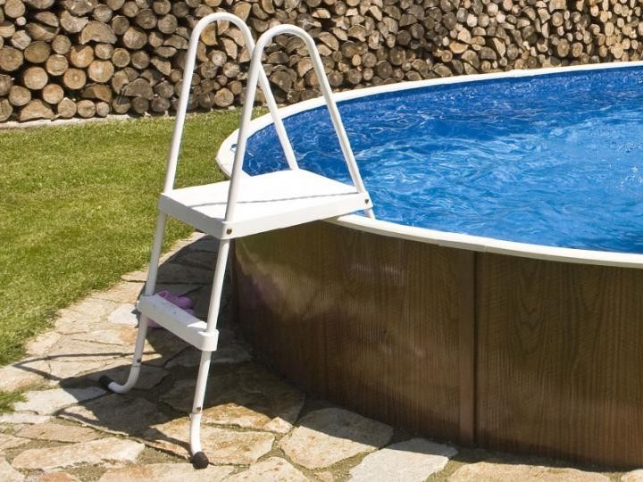 Bazénové schůdky De Luxe 1,23 m, model 2017 - foto 4