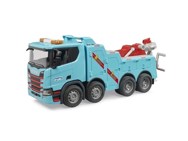 Bruder 3553 - Scania Super 560R ťažký odťahový voz so L+S modulom - foto 1