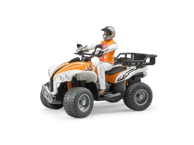 Bruder 63000 - Štvorkolka s vodičom - foto 1