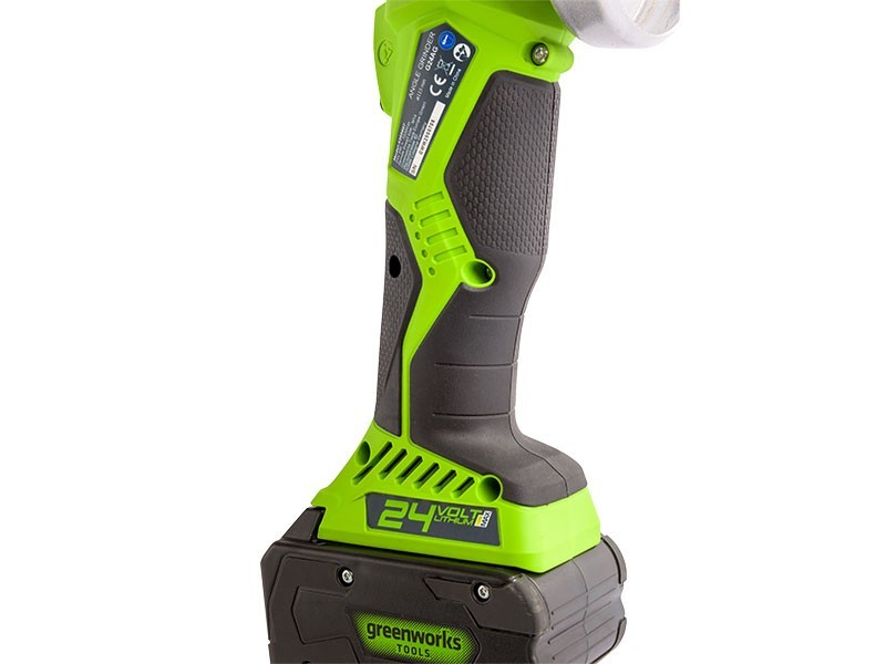 Aku úhlová brúska Greenworks G24AG 24V - foto 7