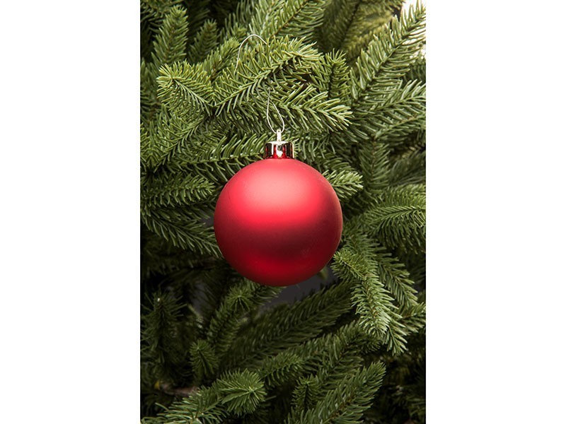 Vianočné gule Ø6cm červená, 12ks - foto 4