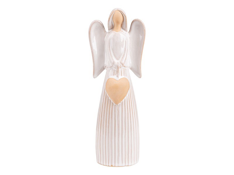 Anjel rebrovaný s veľkým srdcom 22,8 cm - foto 1
