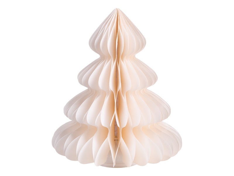 Papierový stromček s LED 31 cm - foto 1