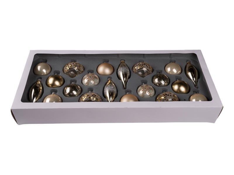 Sklenený set DELUXE severský, 20 ks - foto 1