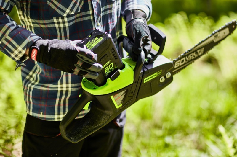 Řetězová pila Greenworks GD60CSC404 60V - foto 7