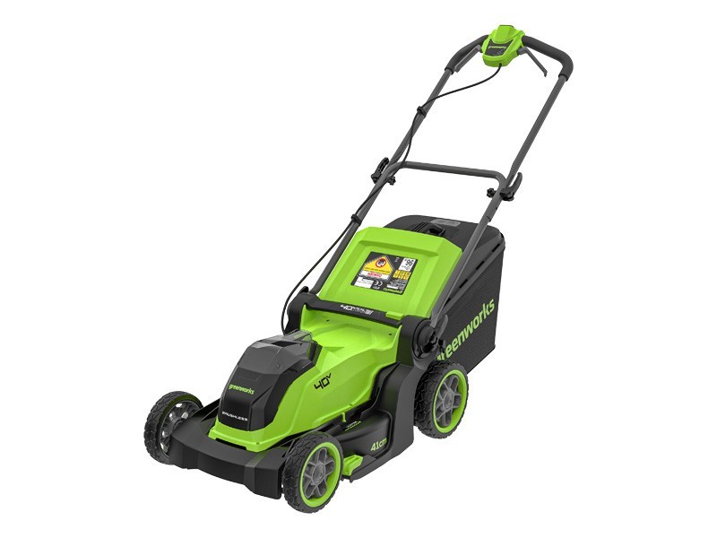 Aku rotační sekačka Greenworks G40LM4102 40V - foto 1