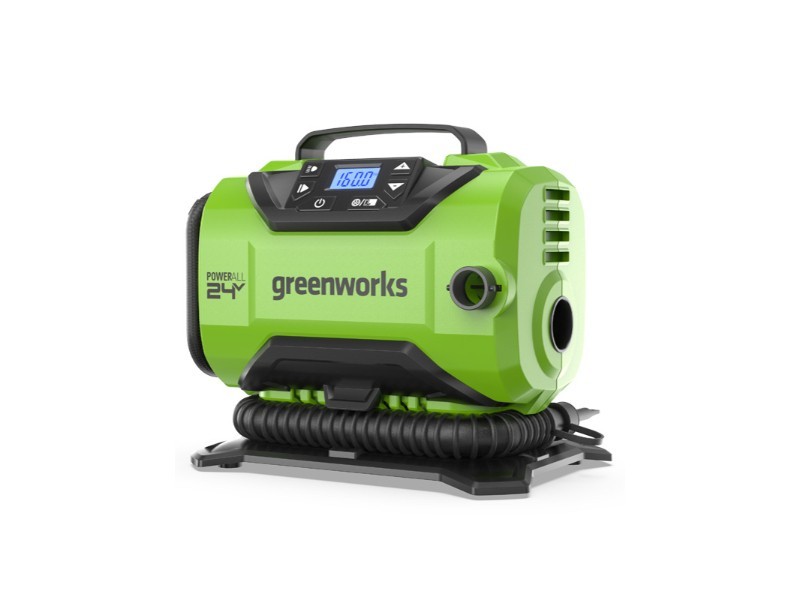 AKU kompresor Greenworks vysoký/nízký tlak 3400807 24V - foto 1