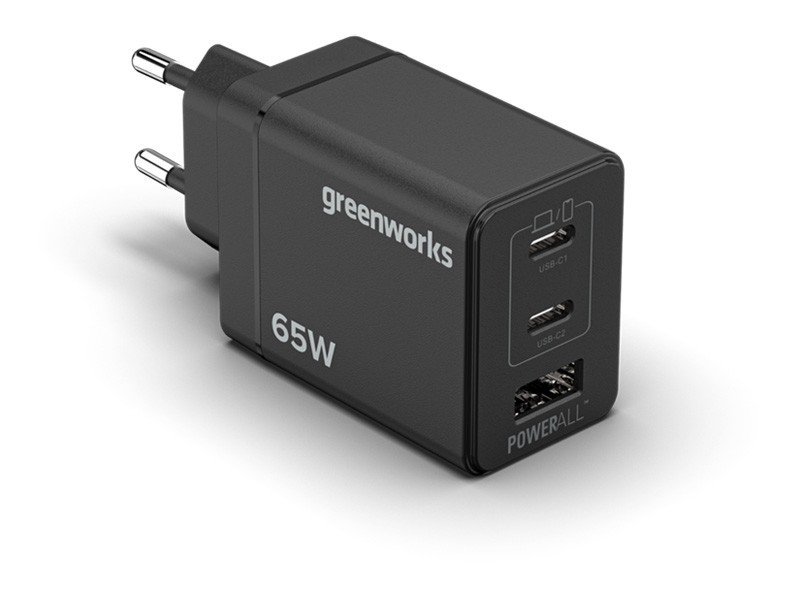AKU Nabíjecí adaptér Greenworks 3xUSB 65W AP065EAA2 24V - foto 1