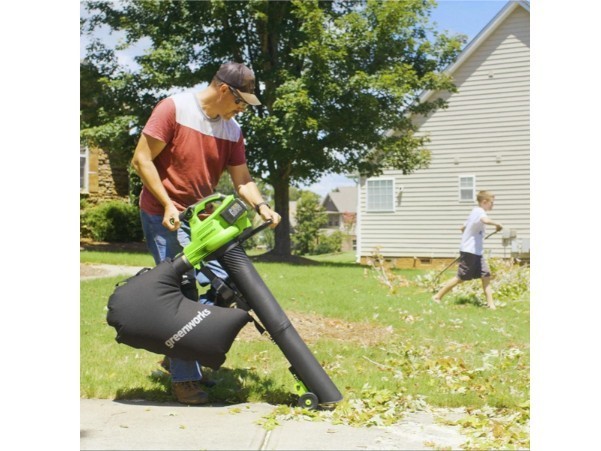 AKU fukar/vysavač Greenworks 2x24V - foto 3