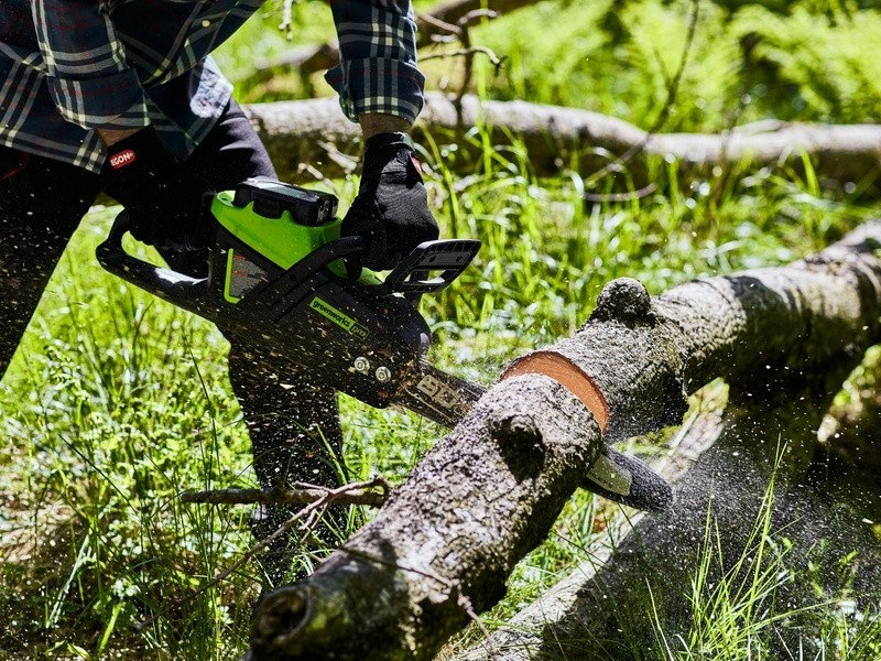 Aku Reťazová píla Greenworks GD60CSC404 60V - foto 6