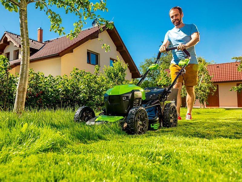 Aku sekačka s poj. Greenworks GD40LM46SP 40V - foto 21